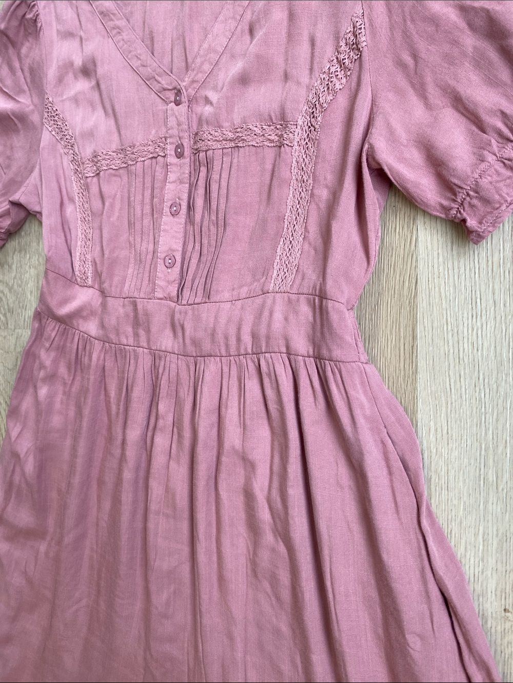 Baltic Born Dusty Rose Midi Dress - Picture 6 of 12